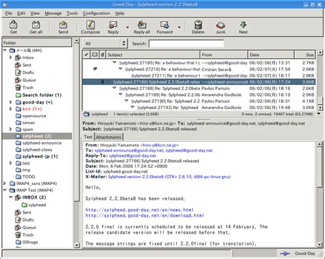 Software Update Sylpheed 230 Beta 4 Computer Downloads Tweakers
