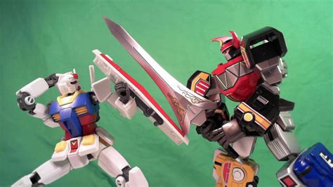 Gundam Vs Megazord By Doctor Why Designs On Deviantart