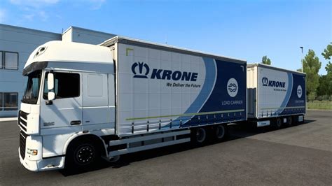 Tandem Krone Daf Xf 105 Vadandk 1403 Ets 2 Mods Ets2 Map Euro Truck Simulator 2 Mods Download