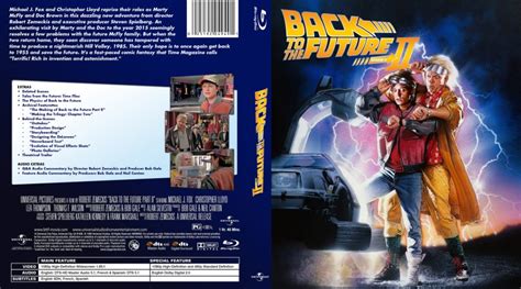 Back To The Future Part Ii Movie Blu Ray Custom Covers Back To The