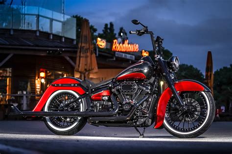 Harley davidson softail haritage chicano mexican sytle. Thunderbike Red Wing • Harley-Davidson Heritage Softail ...