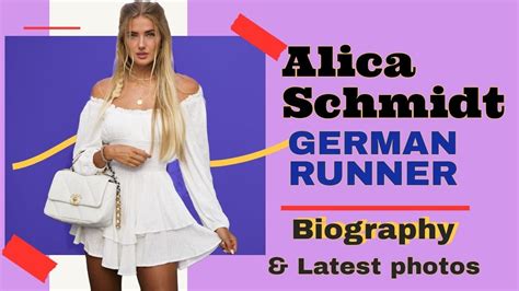 Alica Schmidt BIOGRAPHY German Runner Age Height Size Net Worth Wiki Fashion Model