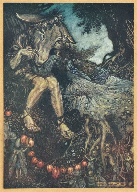 A Midsummer Nights Dream With Illustrations By Arthur Rackham By
