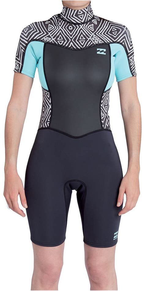Billabong Synergy Ladies Shorty Wetsuit Perfect For Summer On The