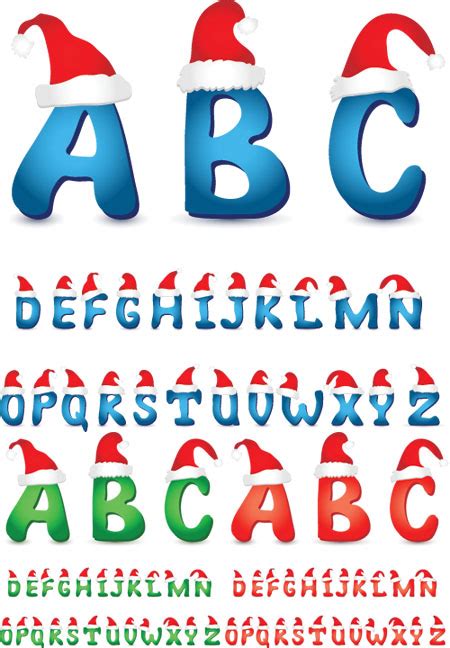 Christmas Alphabet Letters Clipart Clip Art Library