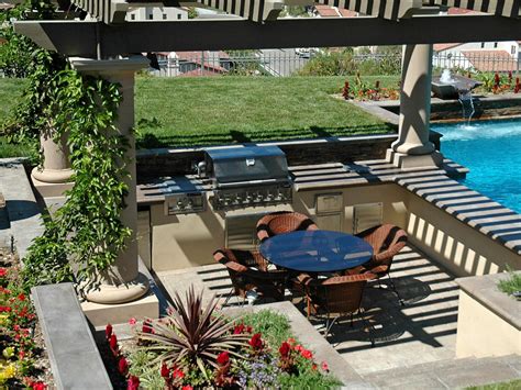 You don't have to worry about the work triangle, it's. Cheap Outdoor Kitchen Ideas | HGTV