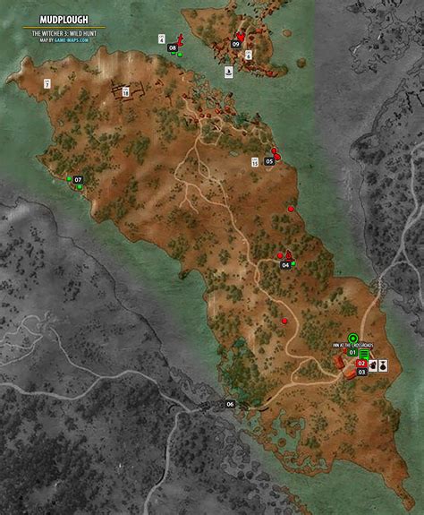 32 Witcher 3 World Map Maps Database Source