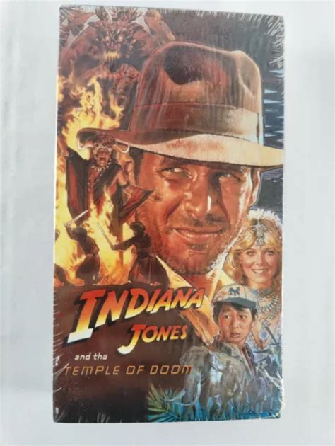 INDIANA JONES AND The Temple Of Doom VHS VCR Cassette Tape Brand New Sealed PicClick