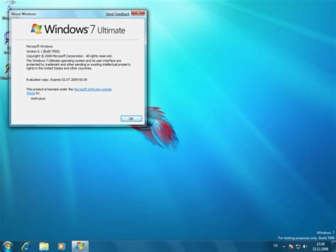 Windows 7 Build 7000