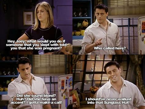 35 Funny Quotes From Joey Tribbiani On Friends Diva Likes