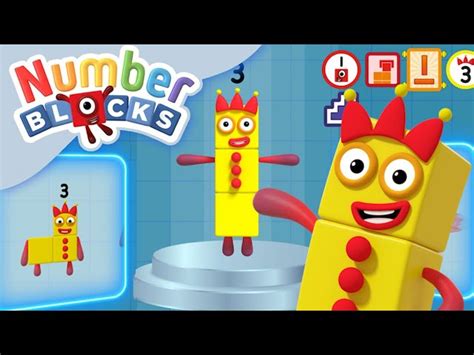 Numberblocks Mi15 Fact File All About Numberblock Three Learn To