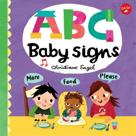 Abc For Me Abc Baby Signs Learn Baby Sign Language Bog Board Book