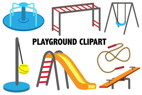 Playground Clipart 240886 Illustrations Design Bundles