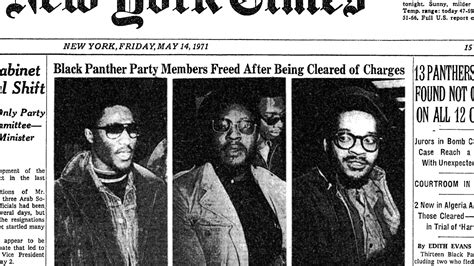 Fascination And Fear Covering The Black Panthers The New York Times