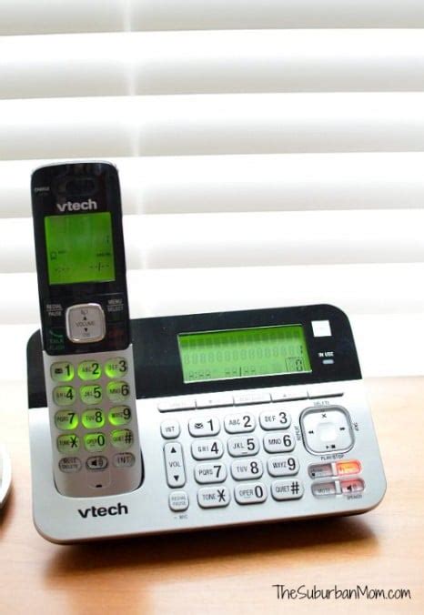 Vtech Cordless Phone Review And 100 Giveaway Thesuburbanmom