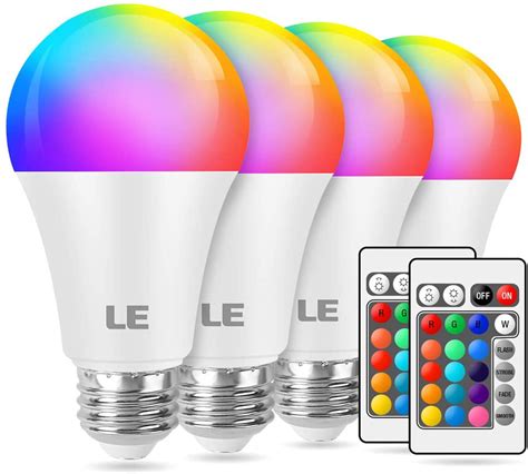 9w Color Changing Light Bulbs With Remote Dimmable D Light Bulb 60w