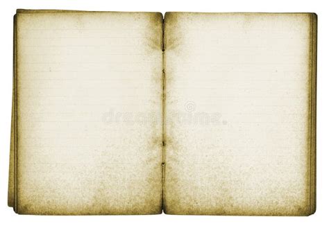 Isolated Vintage Notebook Stock Photos Image 2180813