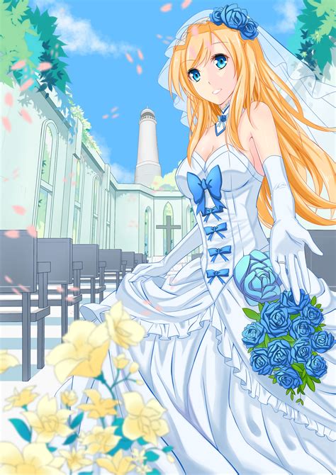 Blue Eyed Anime Girl Dress