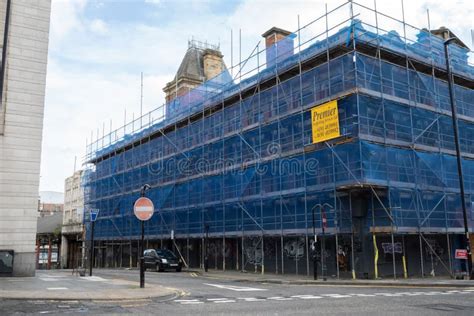 Buildings On Worswick Street And Pilgrim Street In Newcastle Preparing