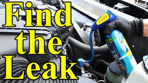 How To Find Ac Leaks In Your Car Uv Dye