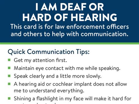 New Card Helps Deaf Drivers Communicate With Minn Police Northfield