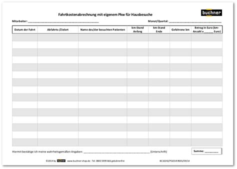 Fahrtkostenerstattung für die entsprechende veranstaltung vor beginn genehmigt wurde. Fahrtkostenabrechnung mit eigenem PKW für Hausbesuche ...