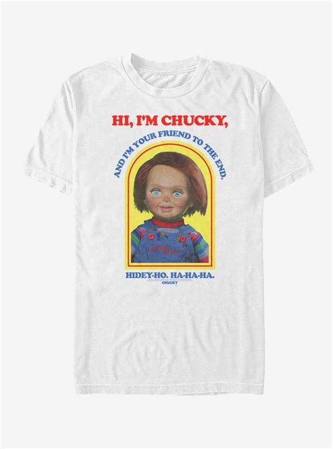 Chucky Hi Im Chucky T Shirt T Shirts With Sayings Chucky T Shirt