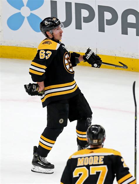 Bruins Notebook Brad Marchand Gets In His Licks Boston Herald