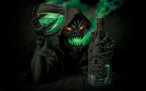 Digital Art Skull Skeleton Grim Reaper Death Red Eyes Glasses