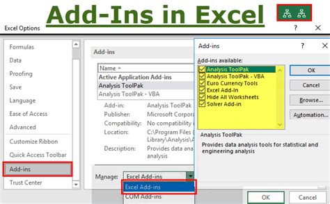 2. Menggunakan Add-Ins Excel