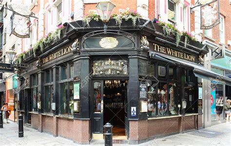 The White Lion Is A Traditional English Pub In Covent Garden London