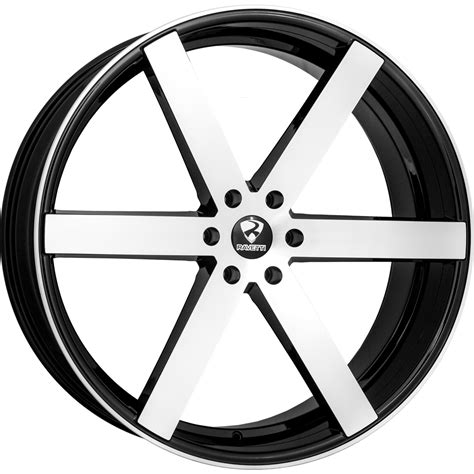 Wheel Resource Inc Ravetti M3 Black Machine Face