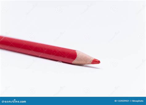 Crayons Colored Pencil In Different Colors Crayon Red Stock Image