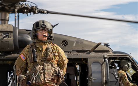 Dvids Images Us Army Door Gunner Stands By With Uh 60m Black Hawk