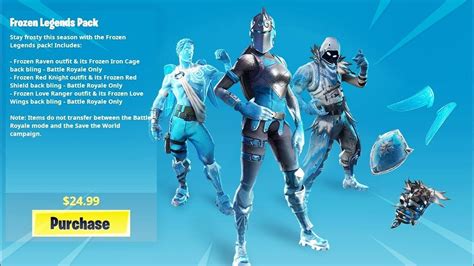 New Fortnite Frozen Legends Skin Bundle Is Here How To Get The Winter