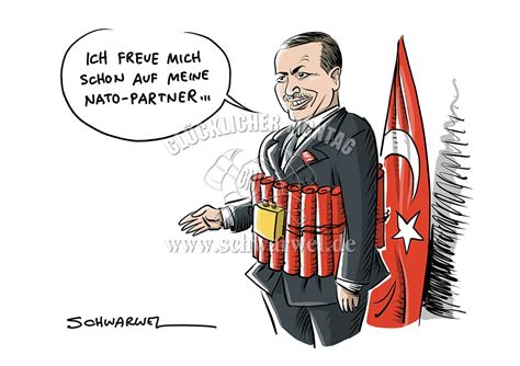 Erdogan erzürnt sich über eine karikatur eines deutschen zeichnersduos. ERDOGAN - Schwarwel Karikatur