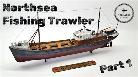 Northsea Fishing Trawler Revell 1 142 Rumpf Deck YouTube