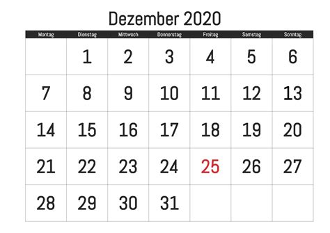 Kalender 2021 Dezember Zum Ausdrucken Druckbarer 2021 Kalender