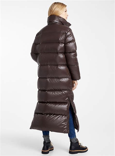 Lund Shiny Down Maxi Puffer Jacket Kanuk Womens Quilted And Down