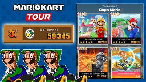 CÓmo Conseguir 59000 Puntos En La Copa Mario Clasificatoria De Mario Kart Tour Atajos Y