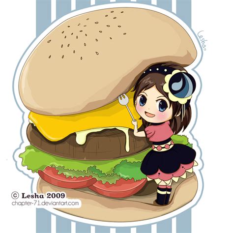 Burger And The Chibi By Chapter 71 On Deviantart