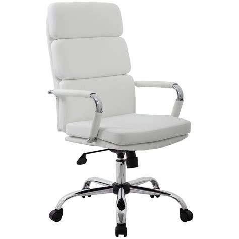 Deco Executive Chair White From Our Leather Office Chairs Range