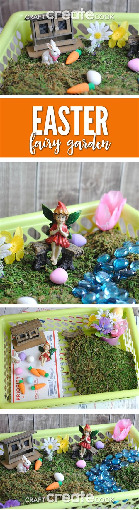 Easter Fairy Garden Craft Create Cook