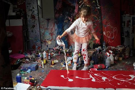 Child Art Prodigy Aelita Andre Opens Solo Show In Famed Russian Academy