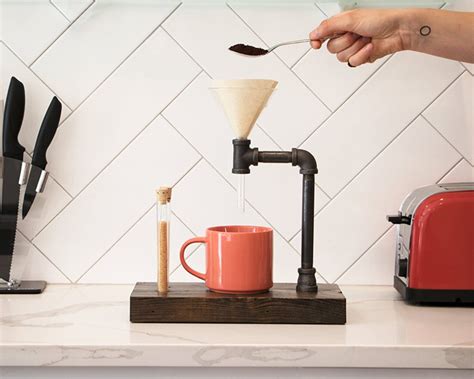 Make Barista Level Coffee At Home With This Pour Over Coffee Maker Stand