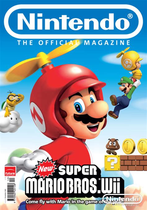 Official Nintendo Magazine New Super Mario Bros Wii Cover Pure Nintendo