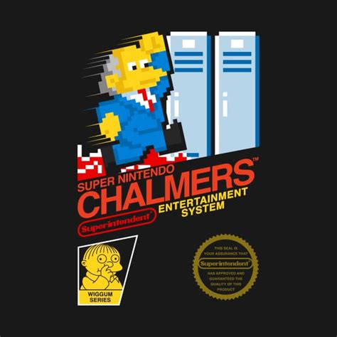 Super Nintendo Chalmers Simpsons T Shirt The Shirt List