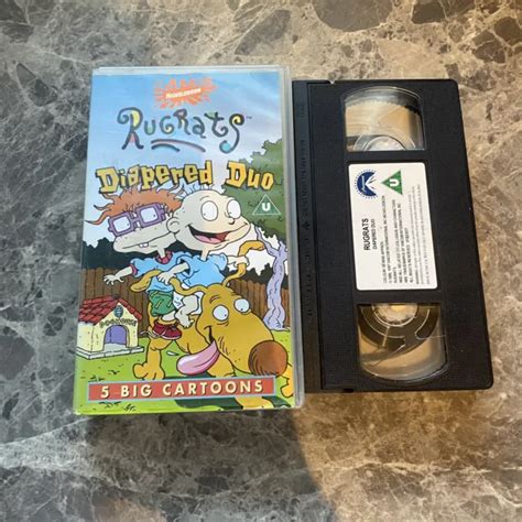 RUGRATS DIAPERED Duo PAL VHS Video Tape 3 50 PicClick UK