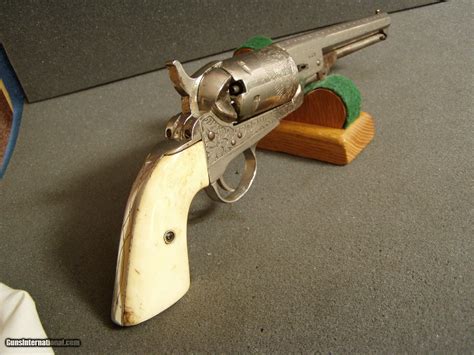 Colt Navy Brevette Revolver Very Rare Dumoulin And Co 35 Cal
