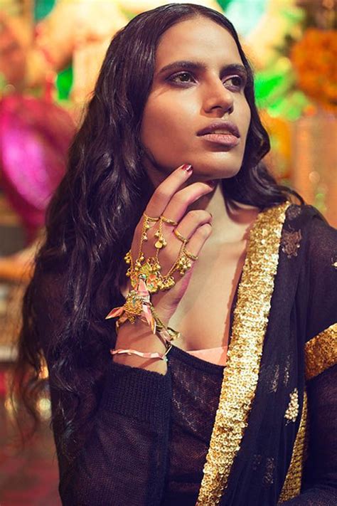 Preeti Dhata Models Indian Wedding Couture For Grazia Spread Fashion